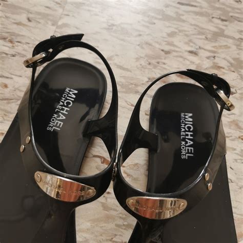 michael kors women holly jelly thong sandals